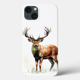 Huge Racked Deer iPhone 13 Case