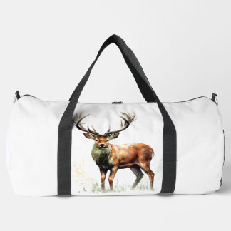 Huge Racked Deer  Duffle Bag