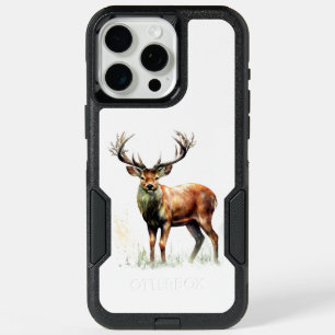 Huge Racked Deer iPhone 15 Pro Max Case