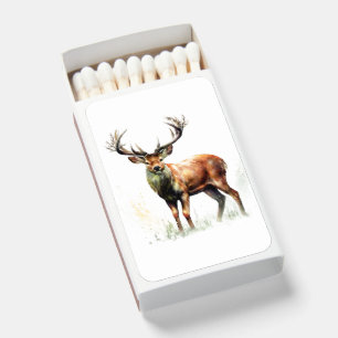 Huge Racked Deer  Matchboxes