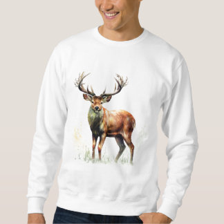 Huge Racked Deer Sweatshirt