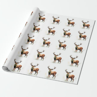 Huge Racked Deer  Wrapping Paper