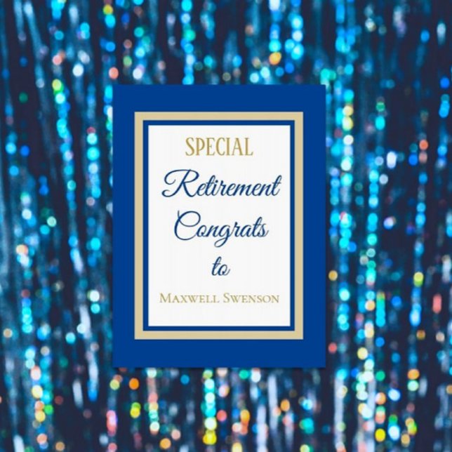 Huge Retirement Congrats custom Card (Creator Uploaded)