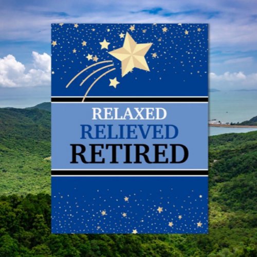 Huge Retirement Fun Congrats Card
