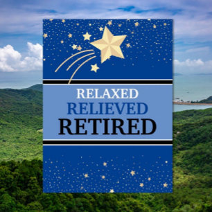 Huge Retirement Fun Congrats Card