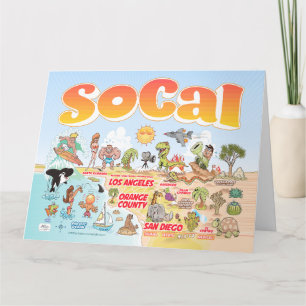 Huge SoCal Greeting Card