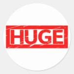 Huge Stamp Classic Round Sticker