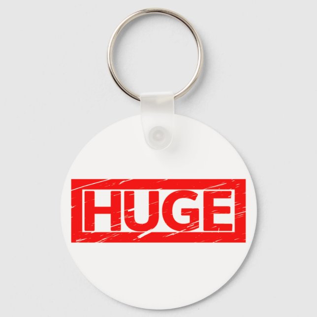 Huge Stamp Keychain (Front)