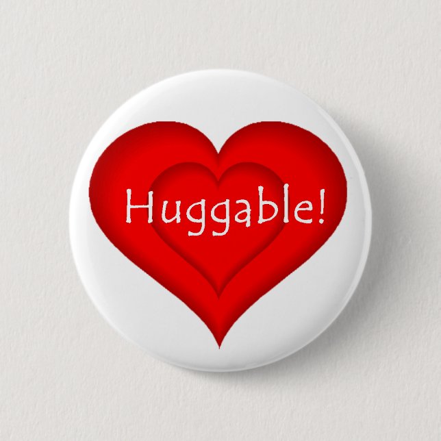 Huggable! Button (Front)