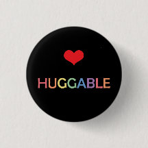 Huggable Button Mama Bear Pride