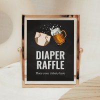 Huggies and Chuggies Baby Shower Diaper Raffle
