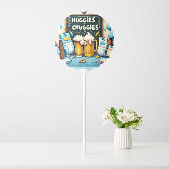 huggies and chuggies balloon (In SItu)
