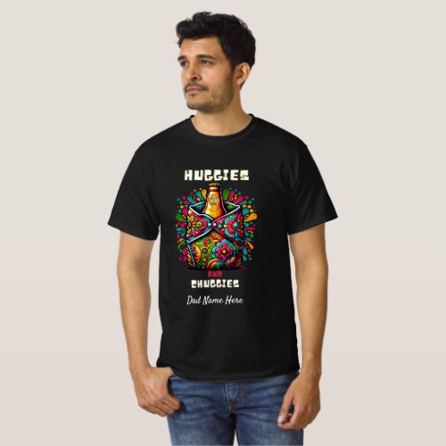 huggies and chuggies Dad Diaper T_Shirt