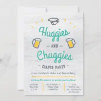 Huggies and sale chuggies invitations