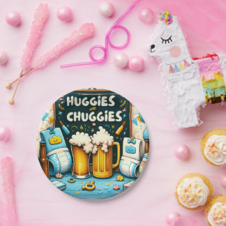huggies and chuggies paper plates