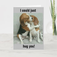 HUGGING PUPS HELP SAY **HAPPY BIRTHDAY TWIN** CARD