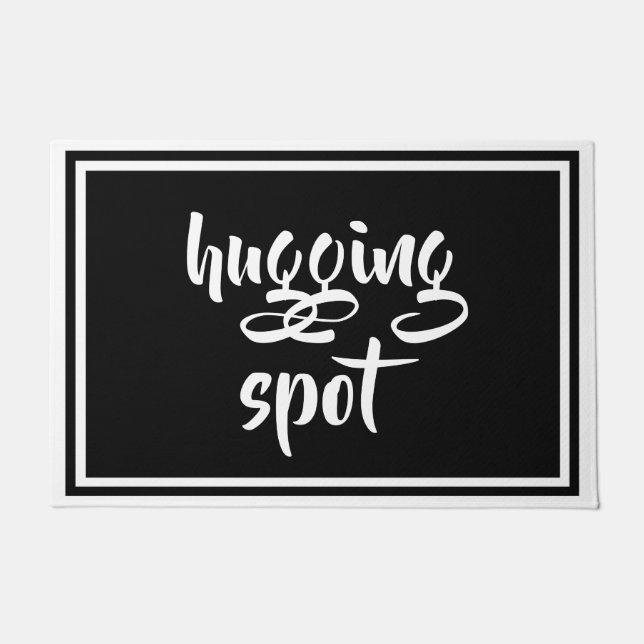 Hugging Spot Your Colors Doormat (Front)