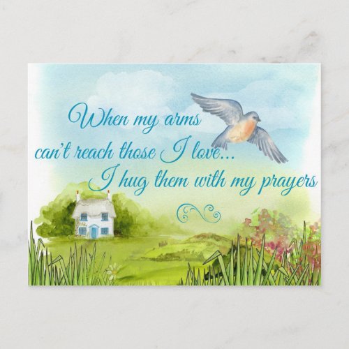 Hugging You With My Prayers Card