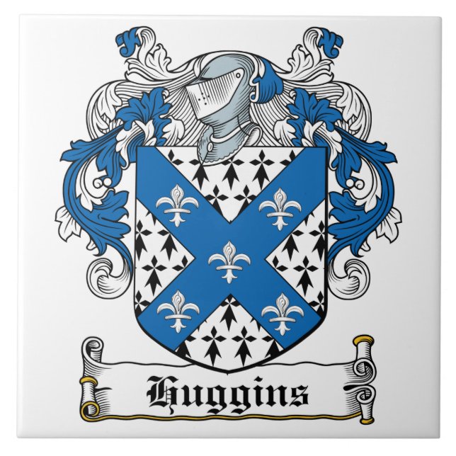 Huggins Family Crest Tile (Front)