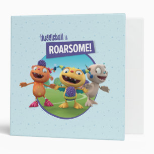 Huggleball is Roarsome! Binder