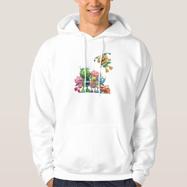 Hugglemonster Family Hoodie (Front)