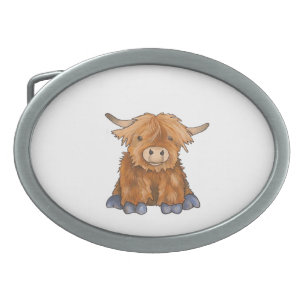 Huggy Harry - Part of my Fluffy Friends Series Cla Belt Buckle