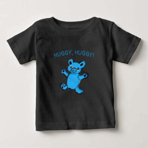 huggy huggy teddy bear baby T_Shirt