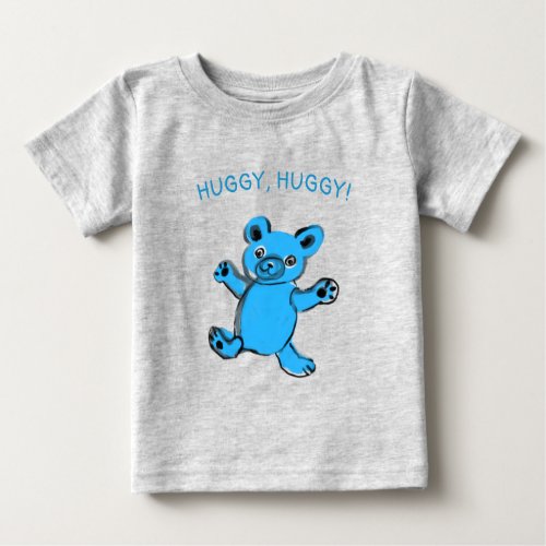 huggy huggy teddy bear baby T_Shirt