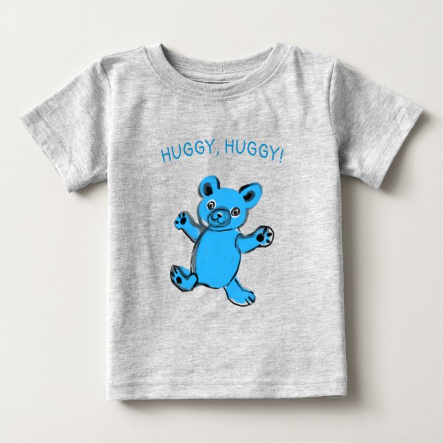 huggy, huggy, teddy bear baby T-Shirt (Front)