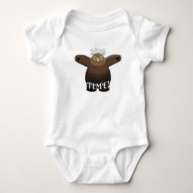 Huggy Owlbear baby one-piece Baby Bodysuit (Front)