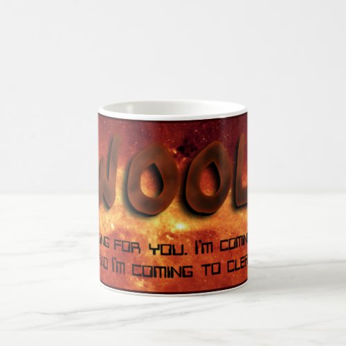 Hugh Howey WOOL Coming to Clean Mug