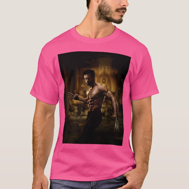 Hugh Jackman T-Shirt (Front)