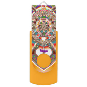 HUGH ~ Mother's Day ~ Strange Fractal Pattern ~ Flash Drive