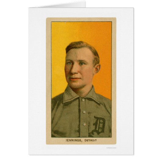 Hughie Jennings Baseball 1909 Cards (Front)