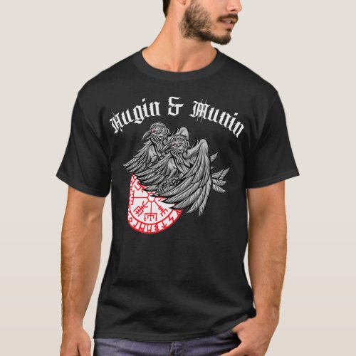 Hugin Munin Berserker Vikings Odin boys  T_Shirt