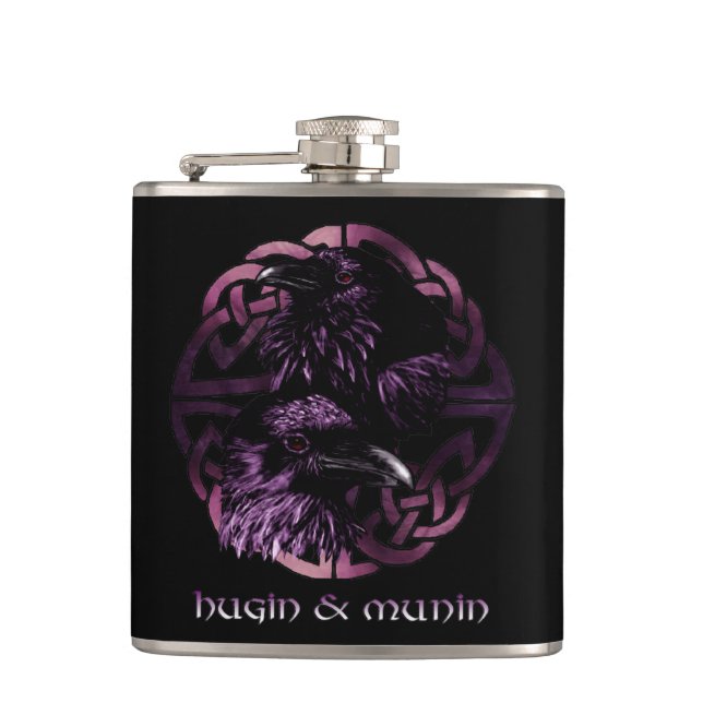 Hugin & Munin Flask (Front)