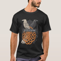 Huginn & Muninn Viking - Celtic Knotwork Ravens - 