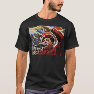 Hugo Chavez - Cartoon Revolution style T-Shirt