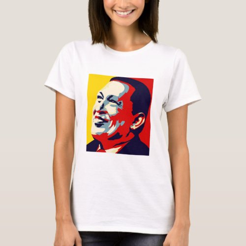 Hugo Chavez _ Obama Hope style T_Shirt