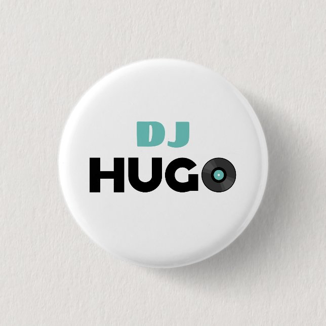 Hugo DJ Button (Front)