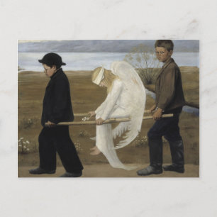 Hugo Simberg Art Postcard