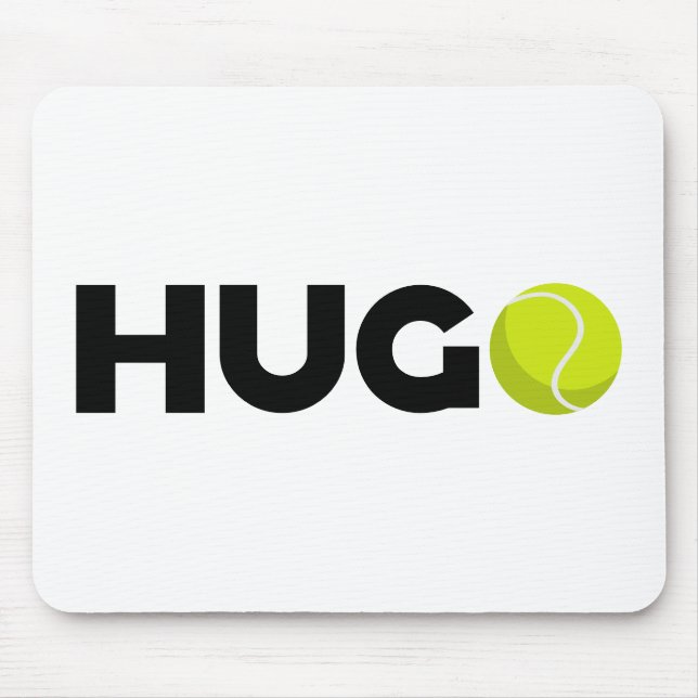 Hugo Tennis Mouse Pad (Front)