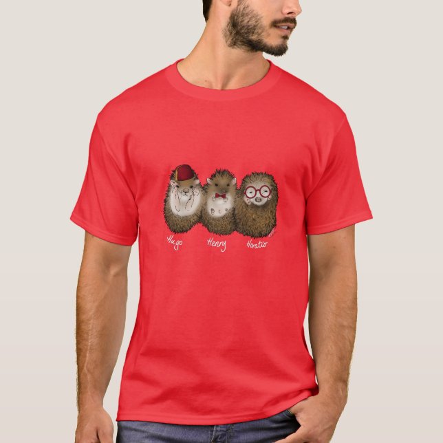 HugoHenry&HoratioTheHedgehogs T-Shirt (Front)