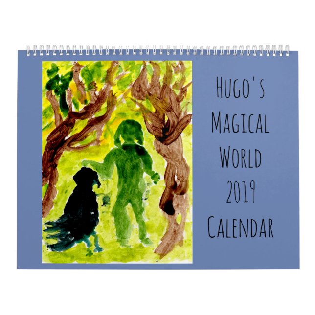 Hugo's Magical World 2019 Calendar (Cover)