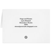 Hugs and Kisses! Cards (Back Horizontal)