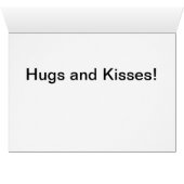 Hugs and Kisses! Cards (Inside Horizontal (Bottom))