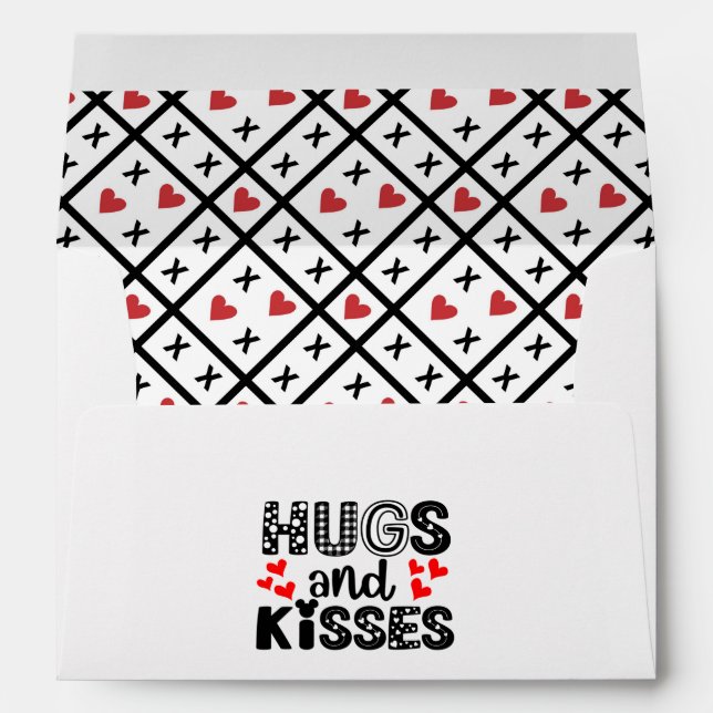 Hugs and Kisses Envelope (Back (Bottom))