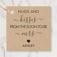 Hugs and Kisses from the Soon To Be Mrs Tag, Kraft