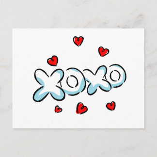 Hugs and Kisses Merchandise Postcard