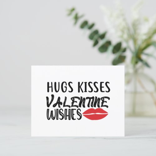 Hugs and Kisses  Postcard